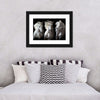 Three White Horses Wall Art