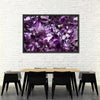 Purple Amethyst Geode Wall Art