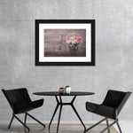 Ranunculus Bicycle Vase Wall Art