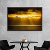 Golden Ocean Sky Wall Art