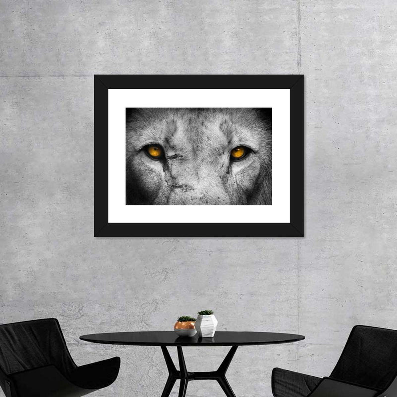 Lion Eyes Pop Wall Art