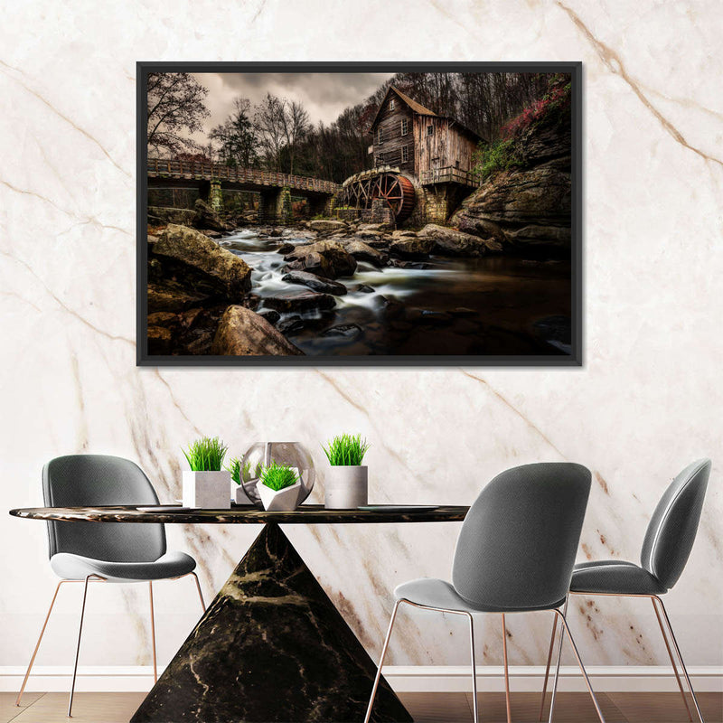 Grist Mill At Babcock Park Wall Art