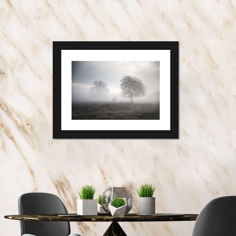 Hunting at Dusk Wall Art