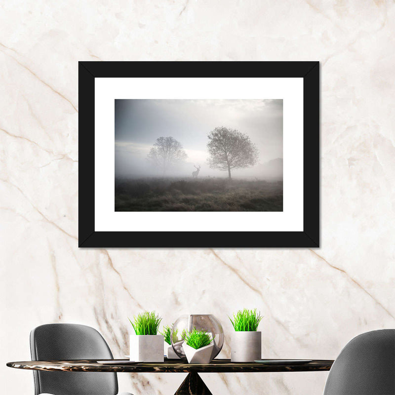 Hunting at Dusk Wall Art