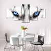 Husky's Eyes Wall Art