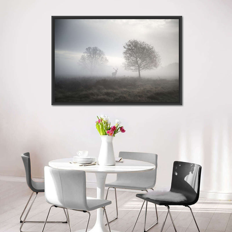 Hunting at Dusk Wall Art