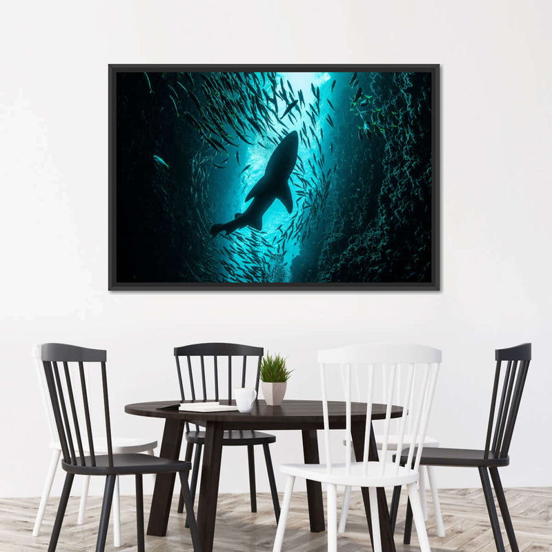 Shark Depth Wall Art