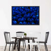 Royal Blue Roses Wall Art