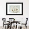 White Rose Close Up Wall Art