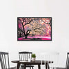 Pink Bloom Claw Trees Wall Art