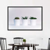 Three Succulents Wall Art