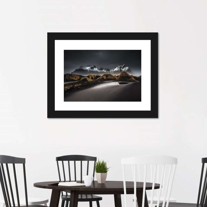 Stokksnes Mountainscape Wall Art