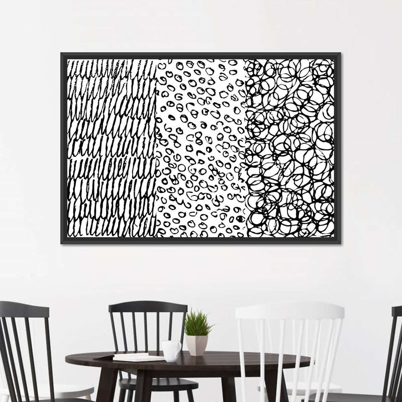 Patterned Simple Abstract Wall Art
