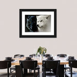 Tale Of Two Wolves Wall Art