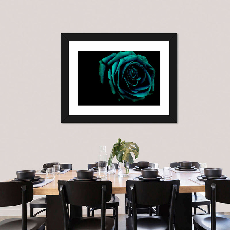 Green Flower Wall Art