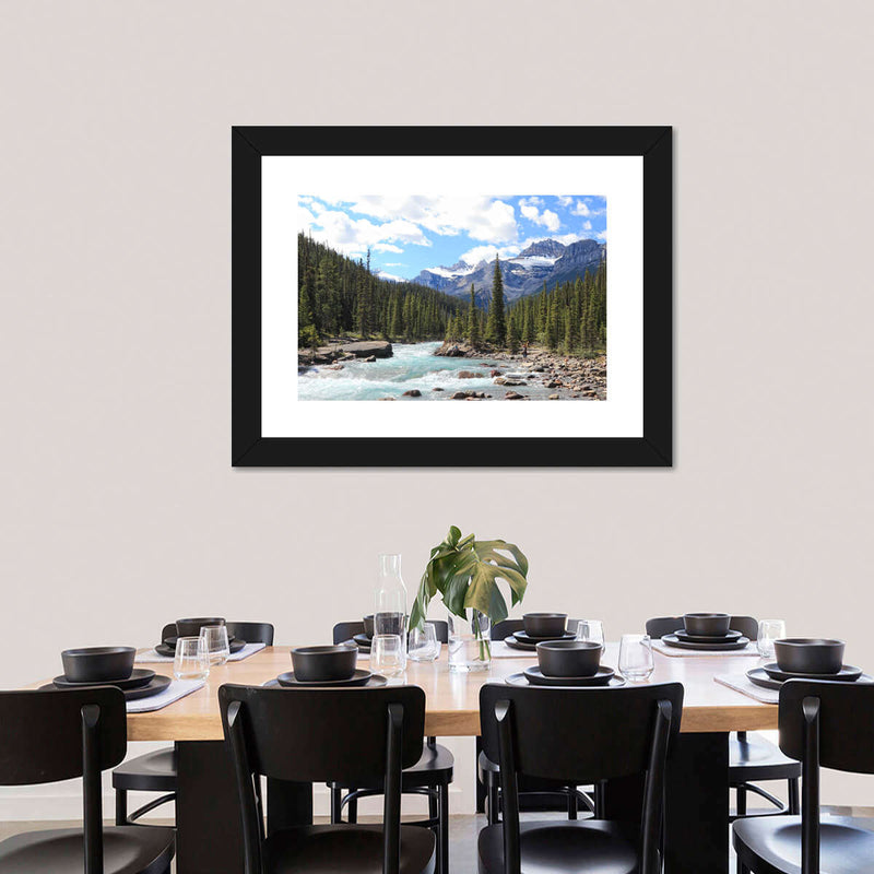 Rocky Mountains River Wall Art
