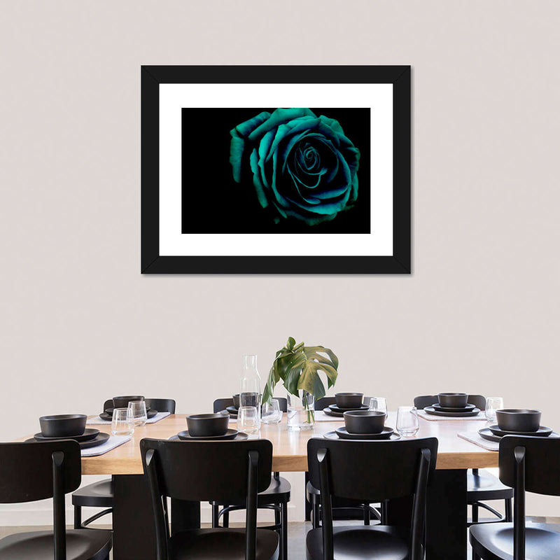Green Flower Wall Art