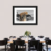 Pop African Leopard Wall Art