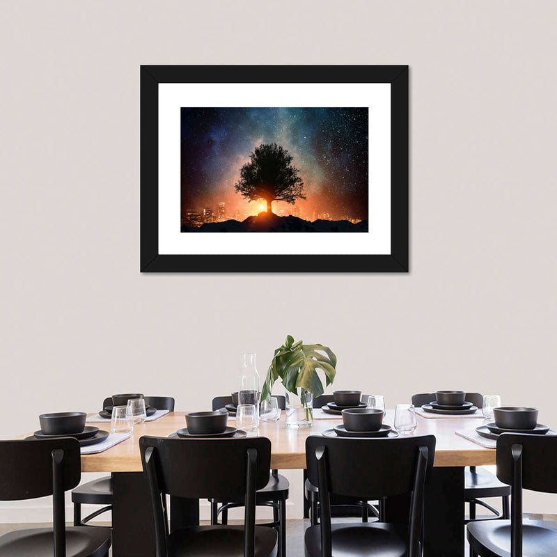 Starry Tree Wall Art