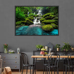 Tropical Waterfall Wall Art
