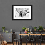 Kenyan Baby Elephant Wall Art