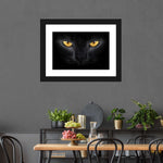 Yellow Eyed Cat Wall Art