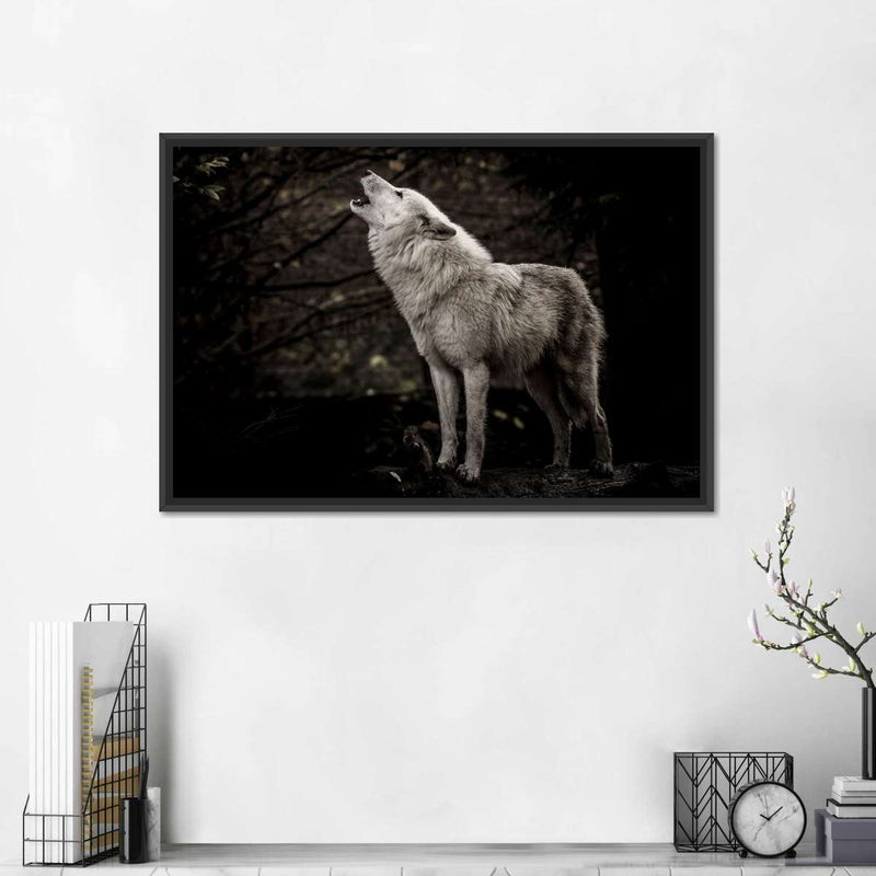 The Lone Wolf Wall Art
