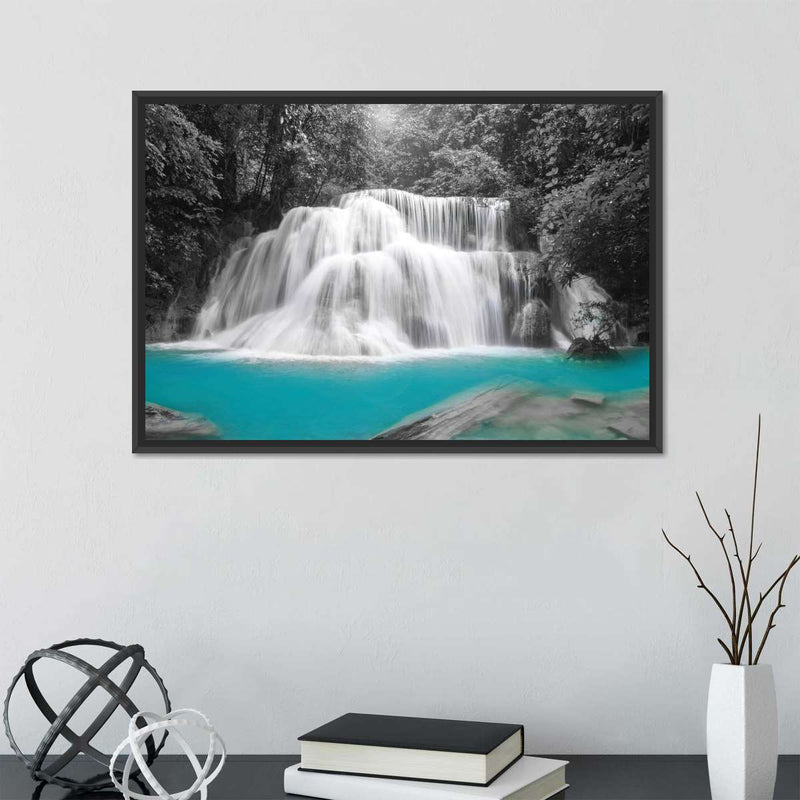 Pop Rainforest Waterfall Wall Art