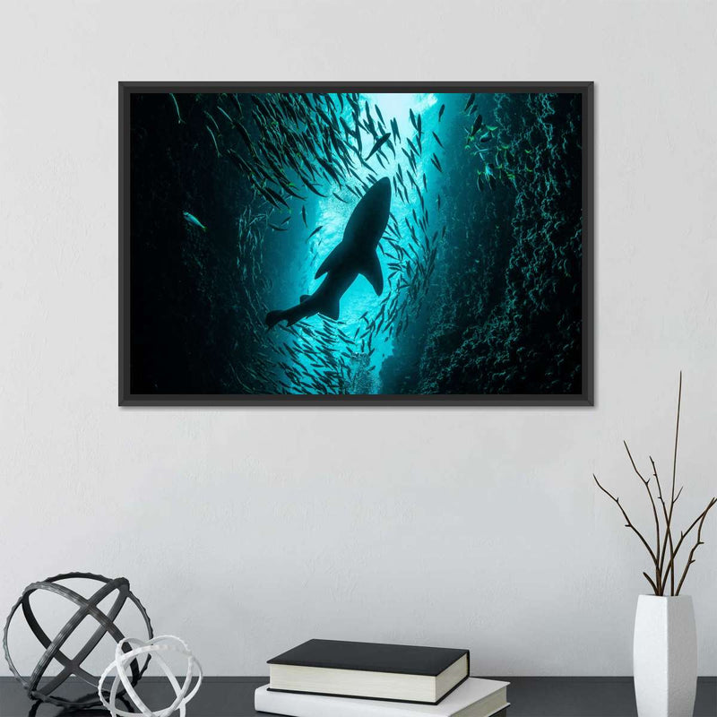 Shark Depth Wall Art