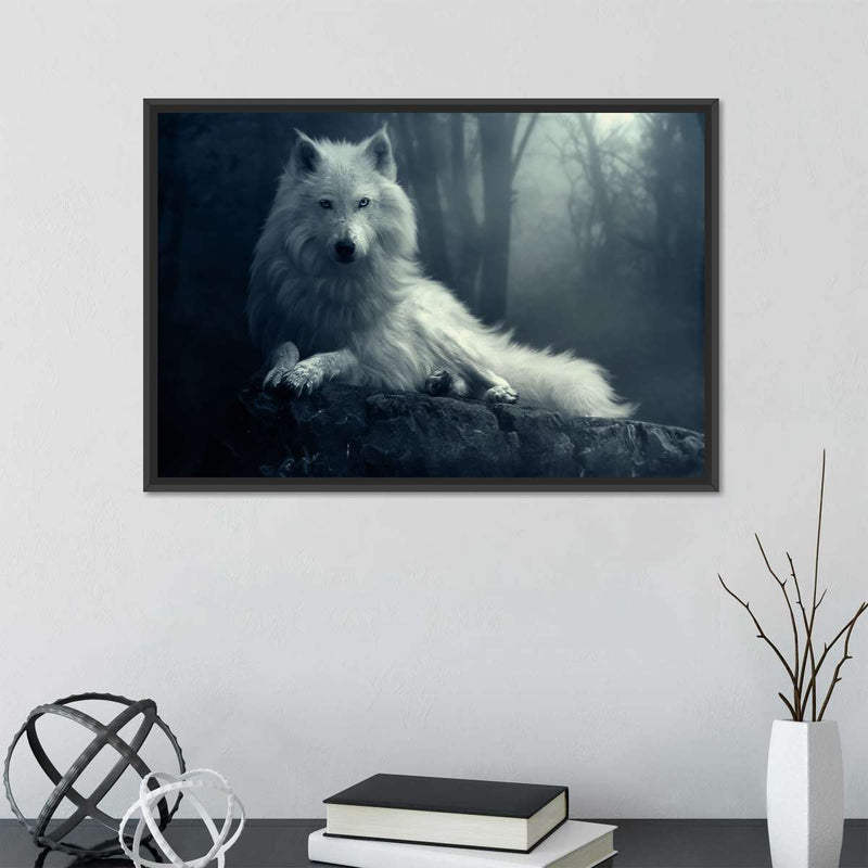 Simple Wolf Wall Art