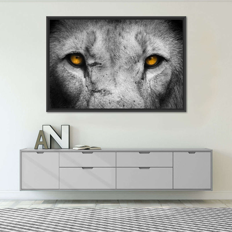 Lion Eyes Pop Wall Art