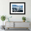 Snow Mountain Peaks Wall Art