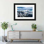 Snow Mountain Peaks Wall Art