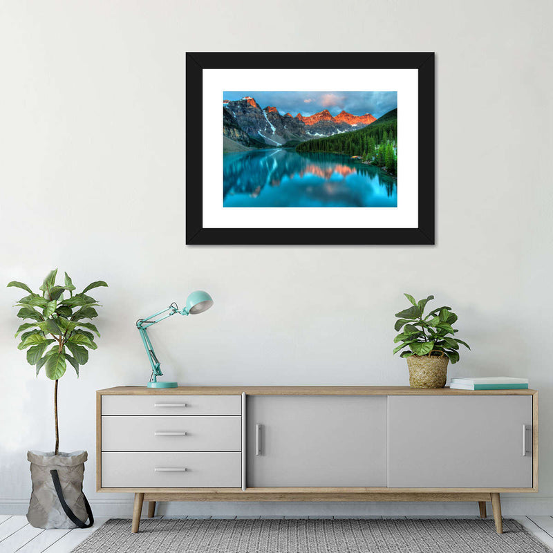 Tranquil Moraine Lake Wall Art