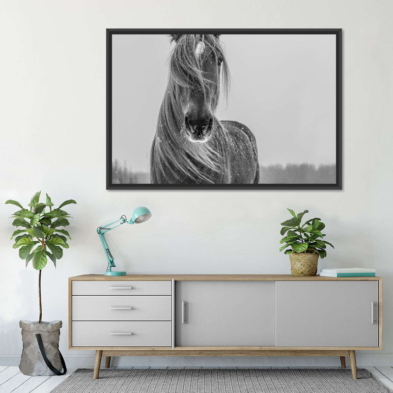 Winter Horse Wall Art