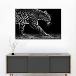 Walking Leopard Wall Art