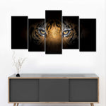 Tiger Gaze Wall Art