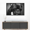 Melancholic French Bulldog Wall Art