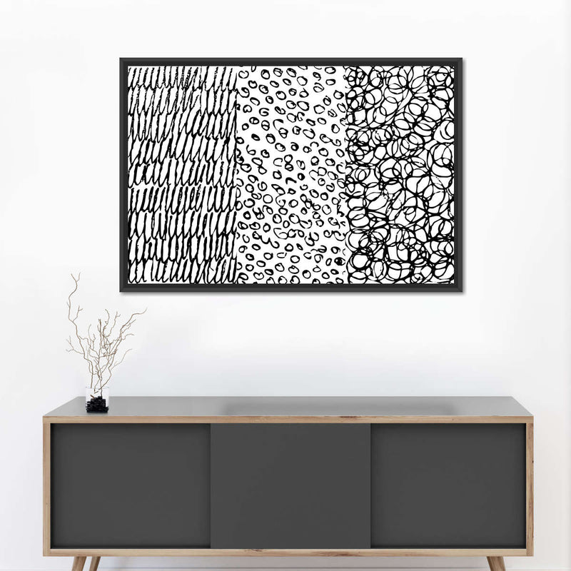 Patterned Simple Abstract Wall Art