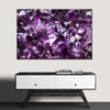 Purple Amethyst Geode Wall Art