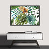 Wild Monstera Leaves Wall Art