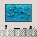 Shiver Of Sharks Wall Art