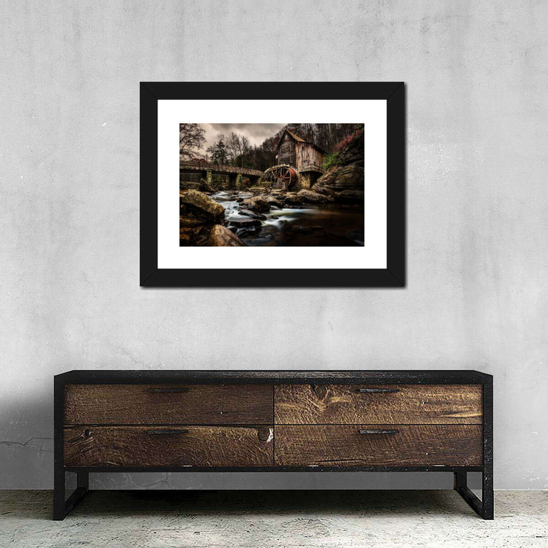 Grist Mill At Babcock Park Wall Art