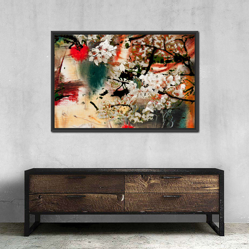 Japanese Flower Wall Art