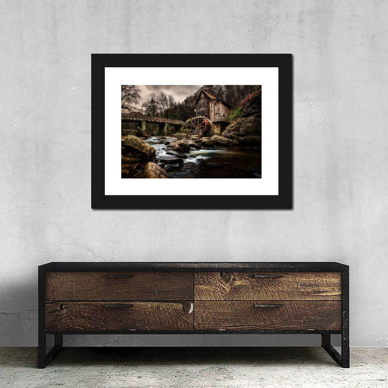 Grist Mill At Babcock Park Wall Art