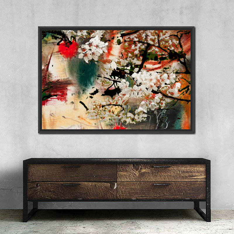 Japanese Flower Wall Art
