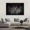 Mesmerizing Gray Owl Wall Art