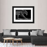 Walking Leopard Wall Art