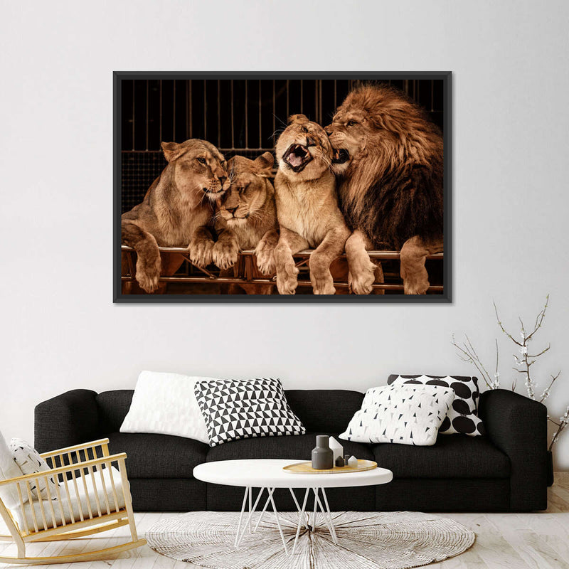 Pride Of Lions Wall Art