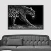 Walking Leopard Wall Art